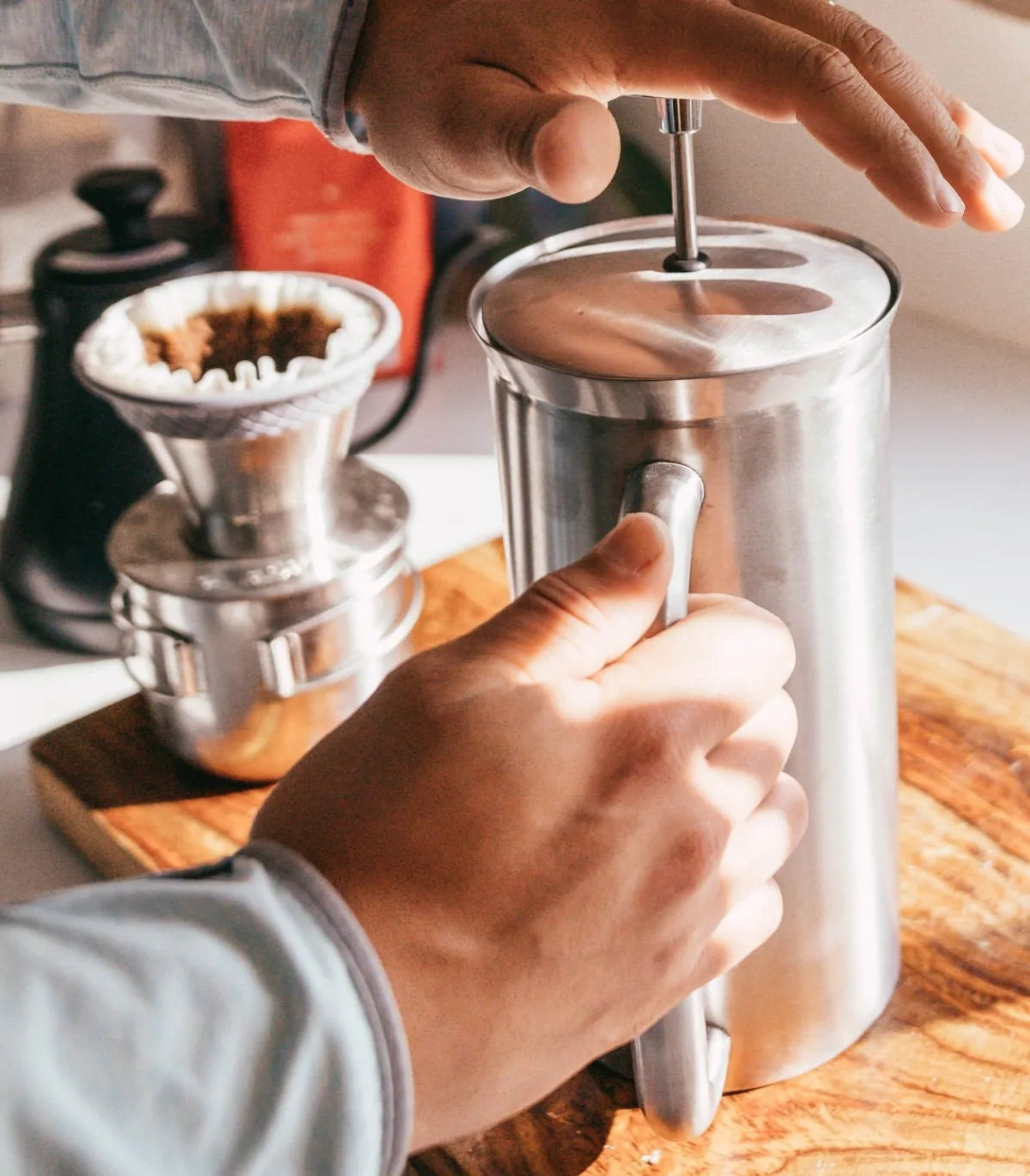 Espro P7 – Prensa francesa em aço inoxidável