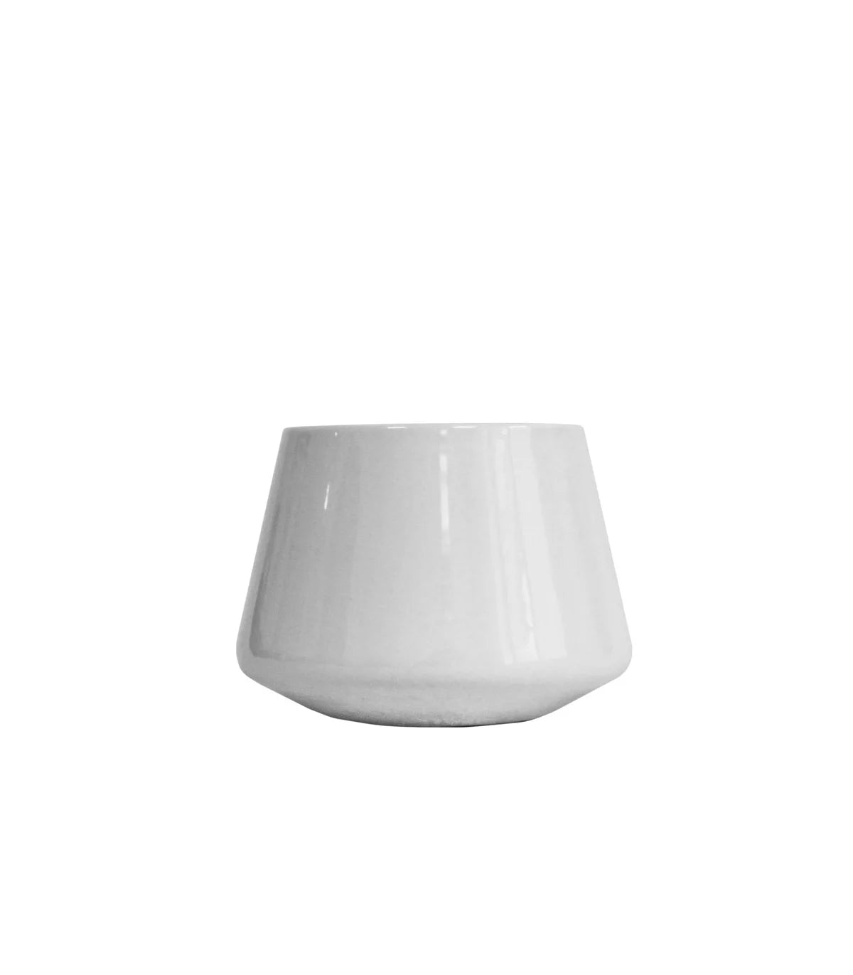 Graycano Cupcano Porcelain – Taza de porcelana blanca para café