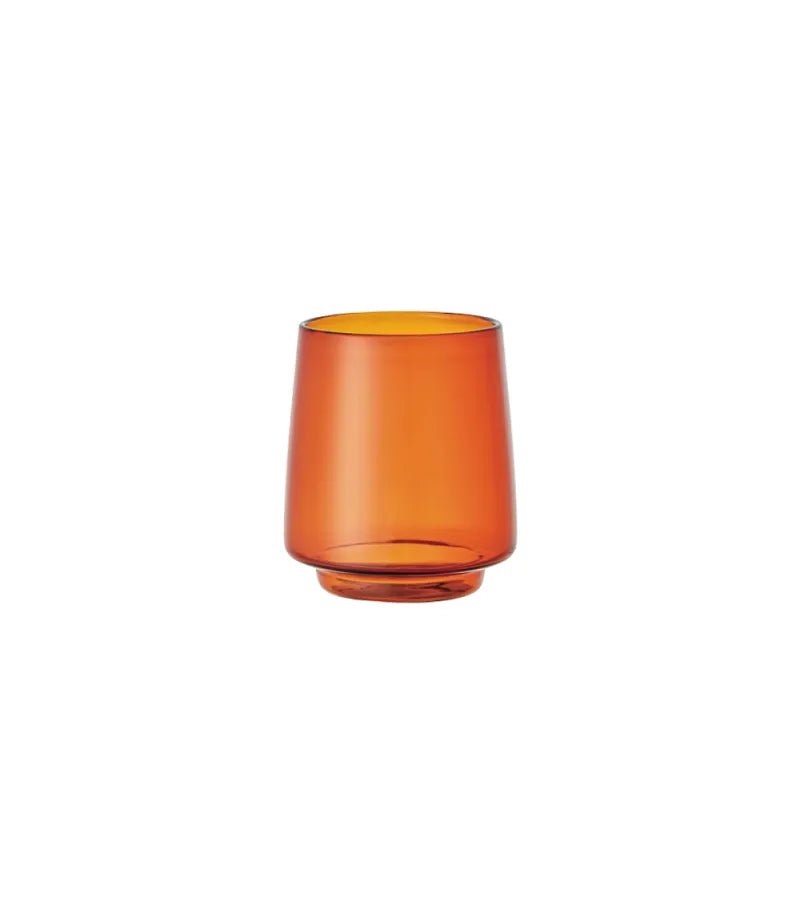 Kinto Sepia Vaso de Vidro Âmbar