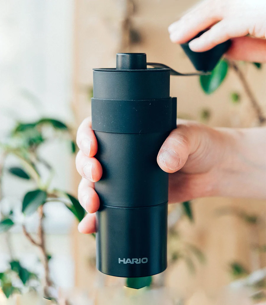 Pack café en grano + Molinillo Hario Mini Black Pro