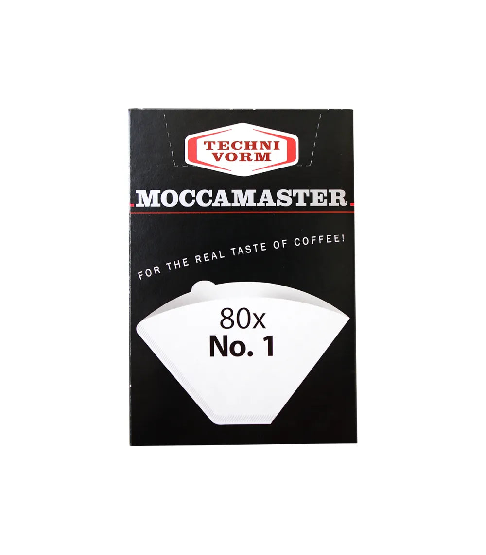 80 Filtros para cafetera moccamaster Cup One No 1