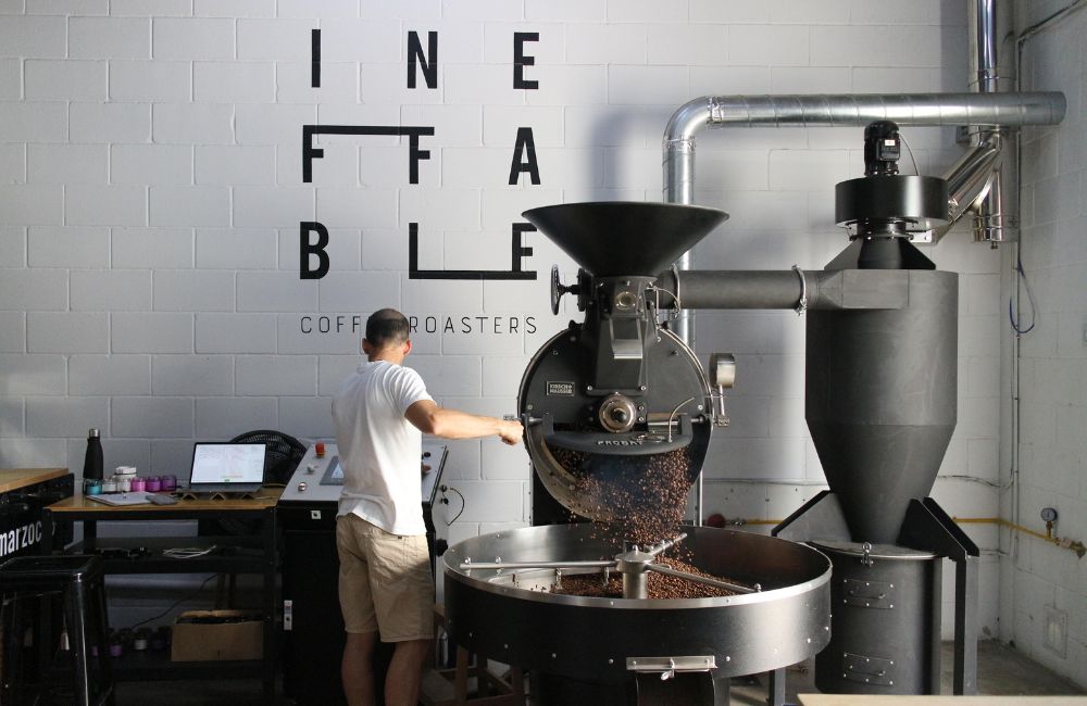 Tostadero de café de especialidad Ineffable Coffee Roasters en Sevilla