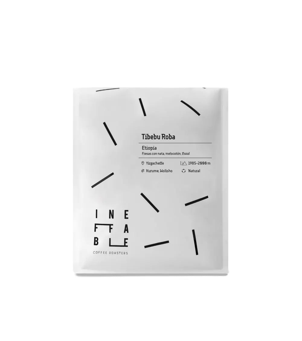Paquete de 1 kg café de especialidad de Etiopía tostado por Ineffable Coffee Roasters