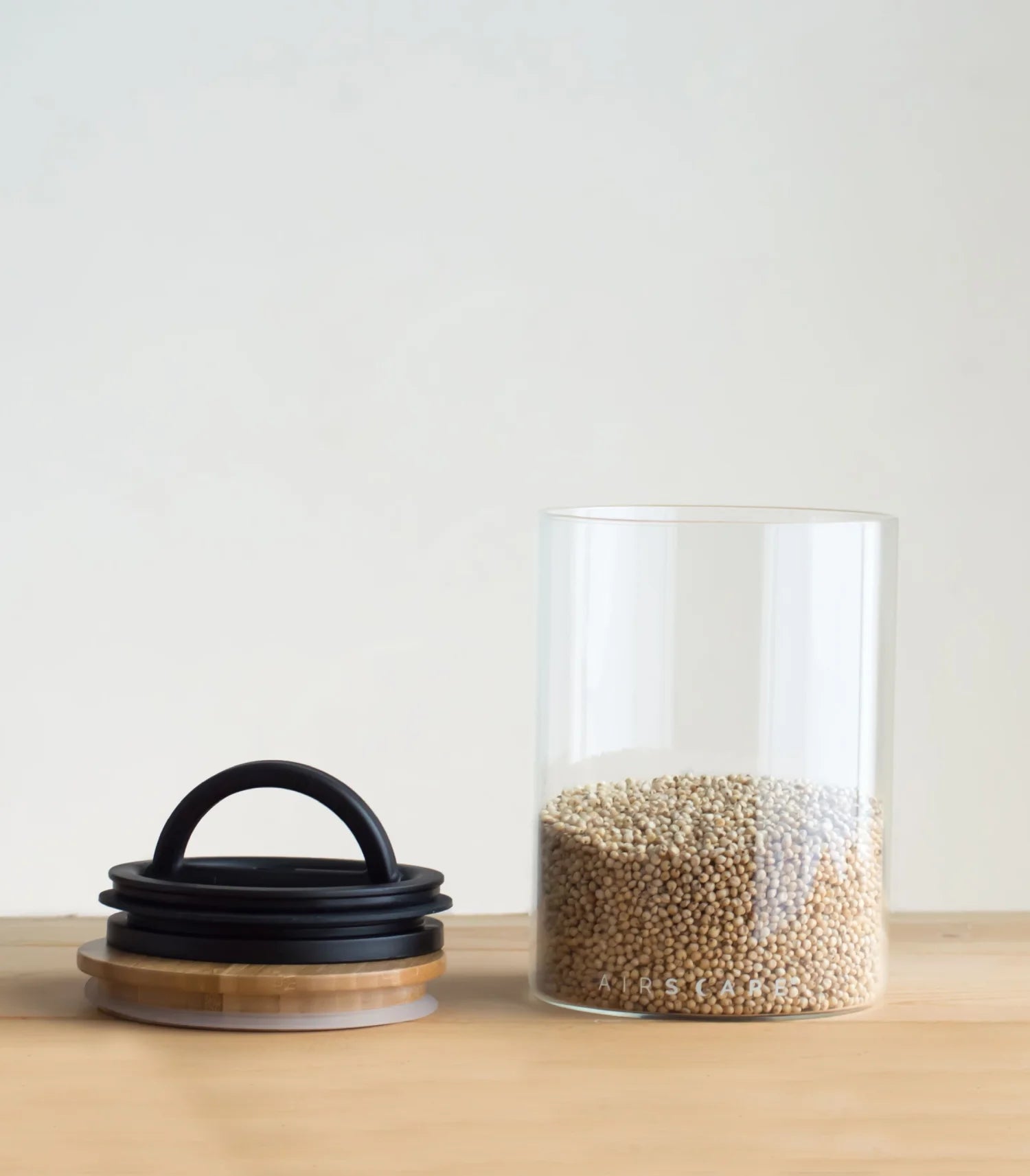 Airscape – Recipiente hermético de vidrio para café